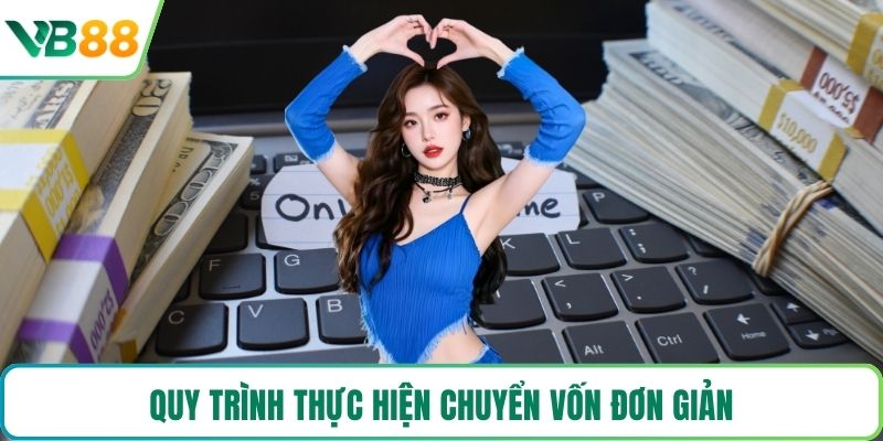 Quy trình thực hiện chuyển vốn đơn giản