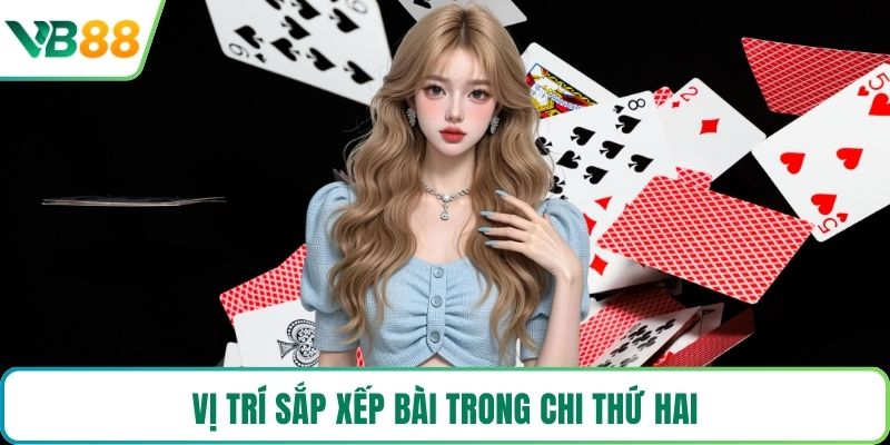Vị trí sắp xếp bài trong chi thứ hai